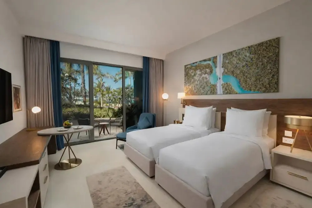Deluxe Double room with garden view (twin beds)