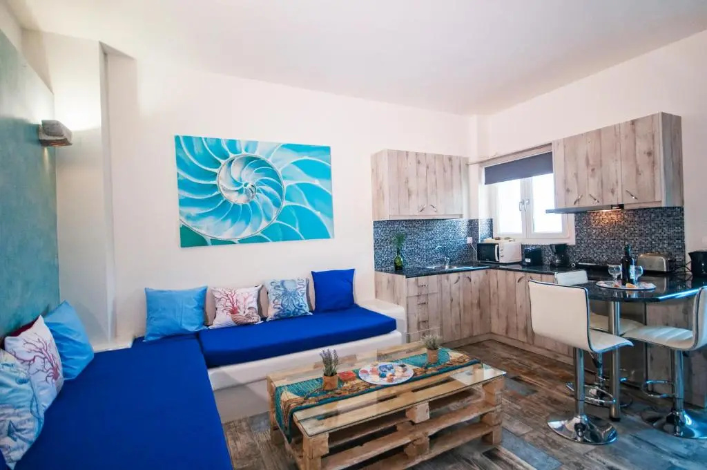 Blue Dream Santorini - Chambres