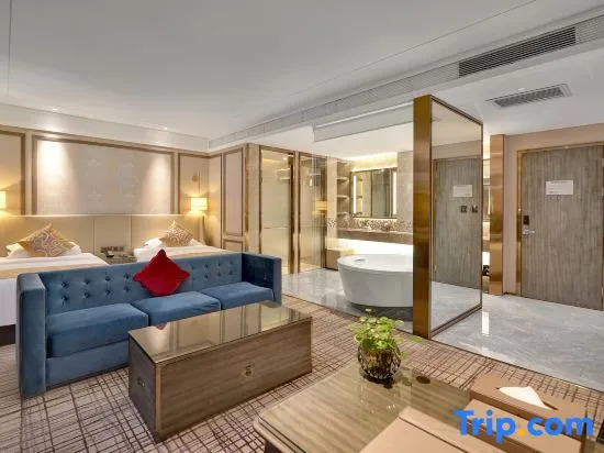 經典雙人房，配有兩張單人床