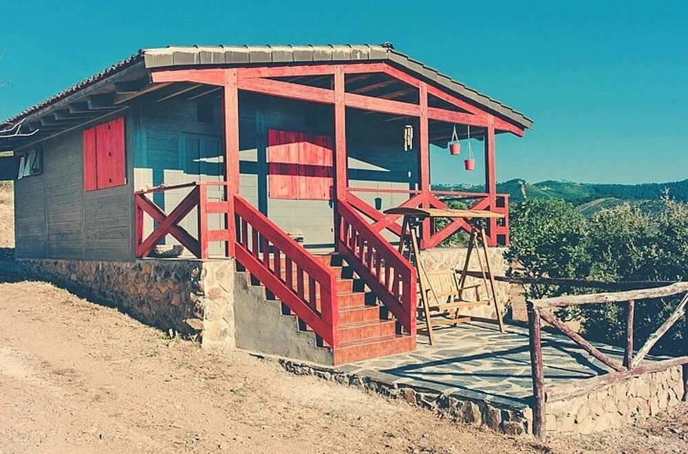 House With one Bedroom in Cañamero, With Wonderful Mountain View, Pool