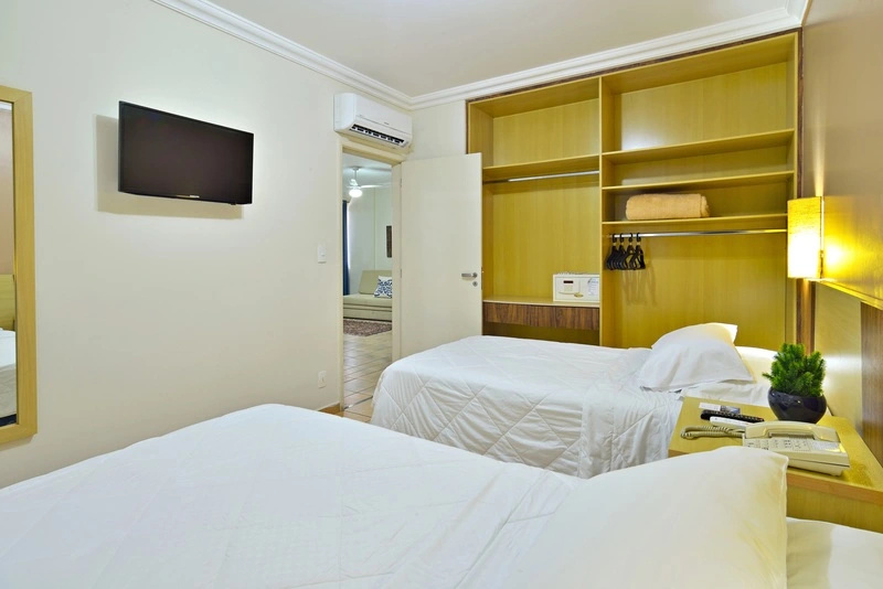 Plaza Inn Flat Araxá - Chambres