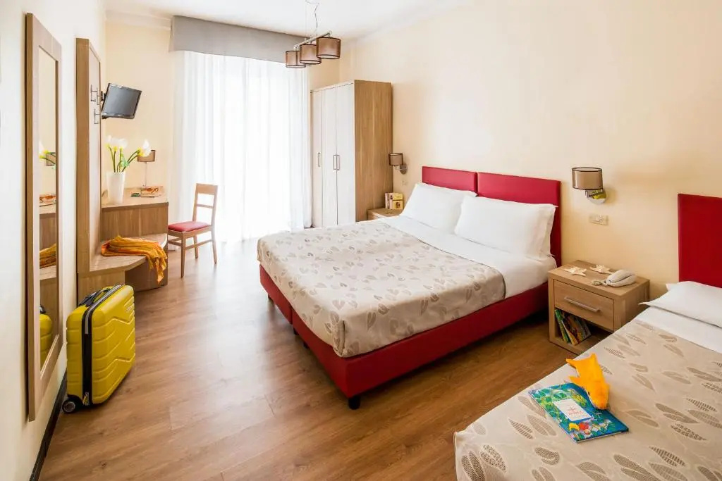 Hotel Centrale Curtis - Chambres