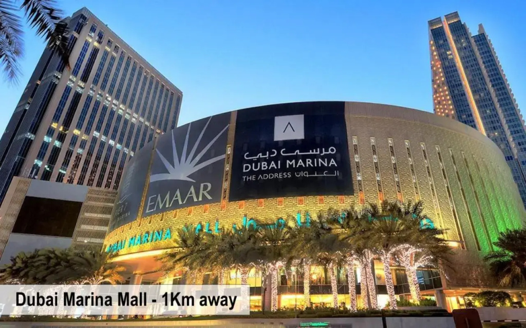 Furnished studio with balcony in Marina -JMI