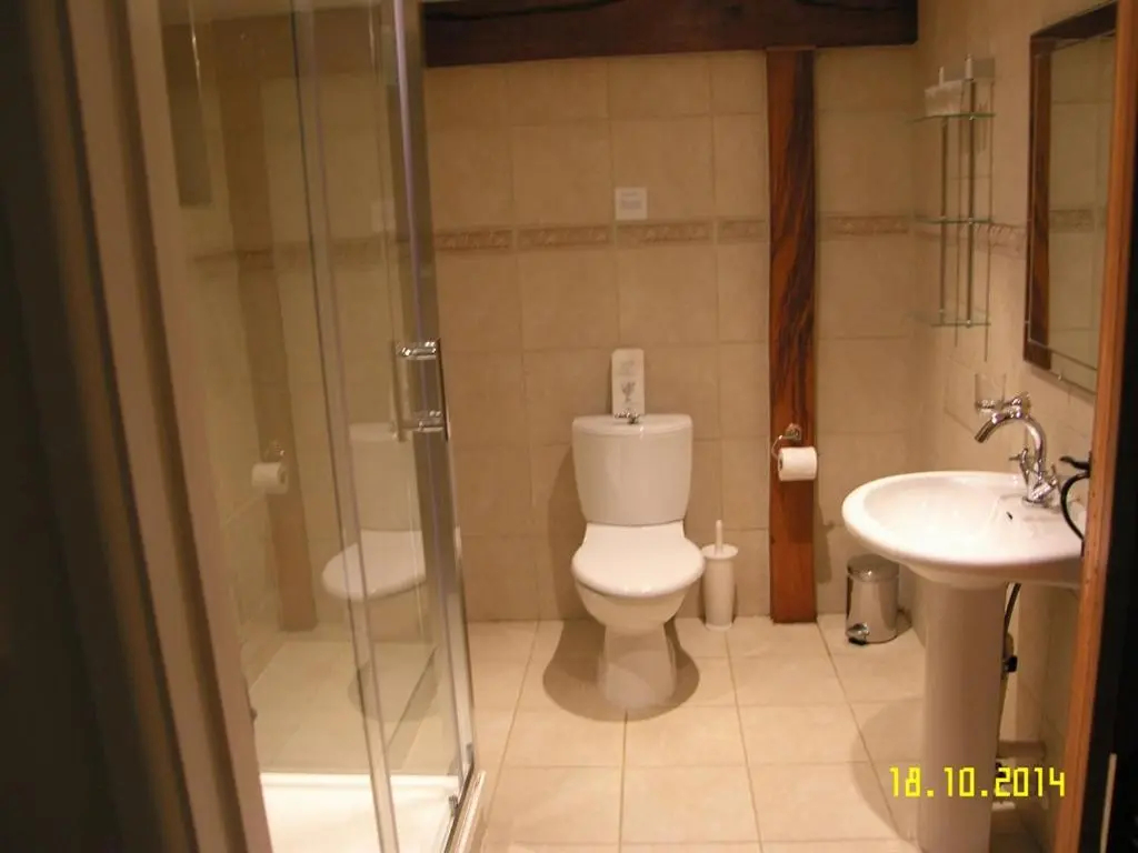 湖景標準雙人房，配有大床