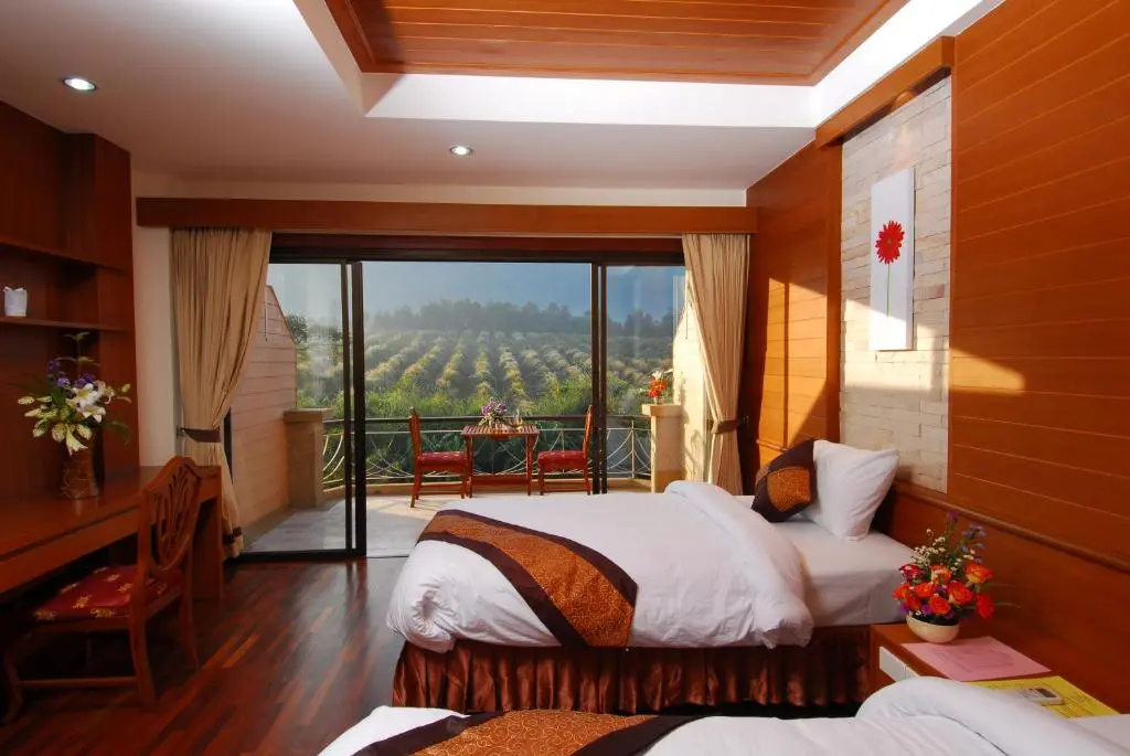 Deluxe Double room with balcony (full double bed)