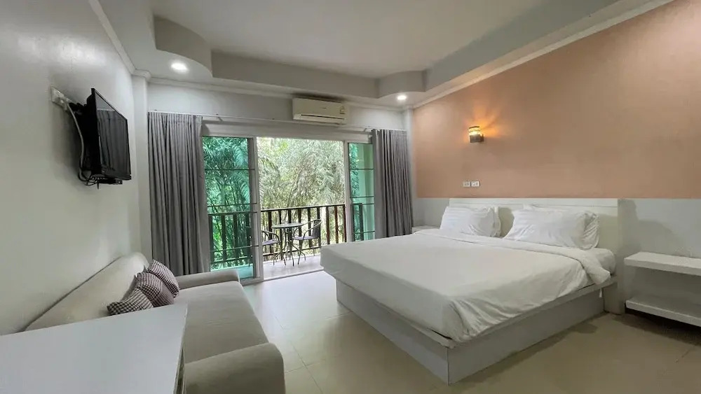 Двухместный номер Deluxe двуспальная кровать в Green Hill Resort
