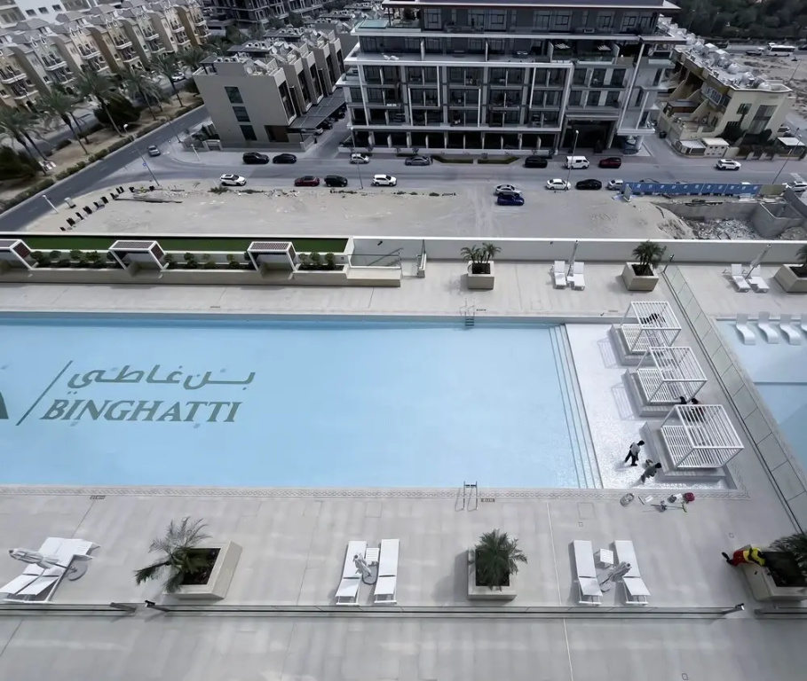 Bright & Modern1br Binghatti Amber JVC Dubai