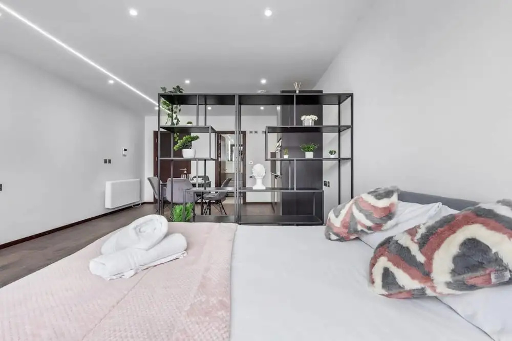 Luxury Studio Flat Near Kings Cross Station London — фото