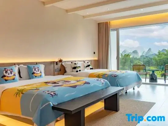 Standard Family room with balcony and with river view