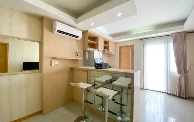 Comfort 2BR Apartment at 6th Floor Metropark Condominium Jababeka By Travelio