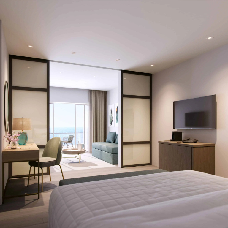 Family Interconnecting room with sea view