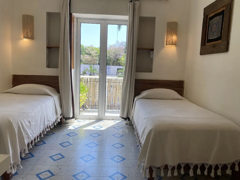 Standard Double room with balcony and with park view (twin beds)
