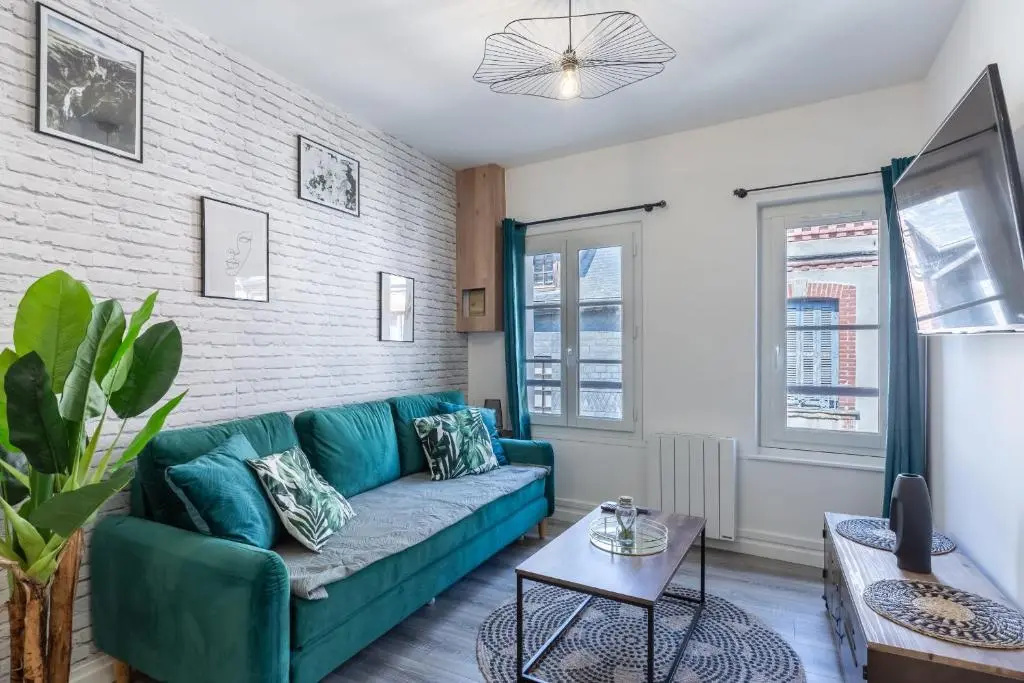 Voir la photo 1 — Vert d'Hotes - Charming renovated apartment - downtown - WIFI -