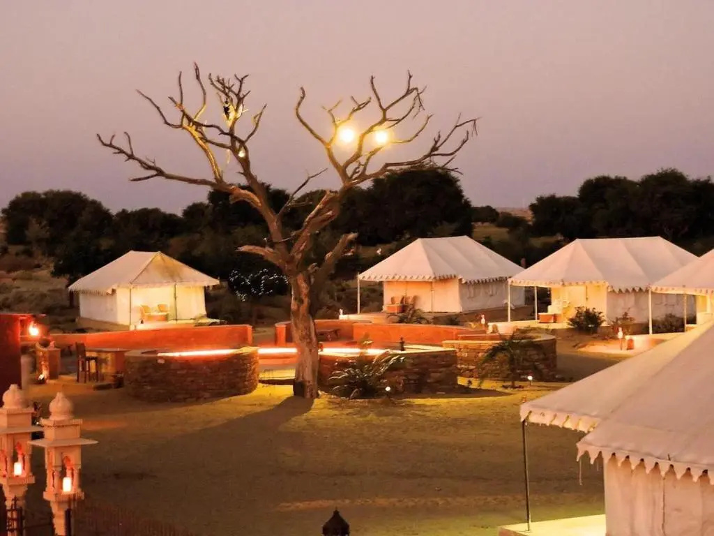 Golden Sandstone Hotel Desert Safari Camp