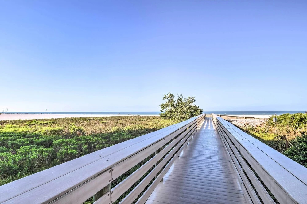 Breezy Marco Island Home w/ Pool - Walk to Beach!