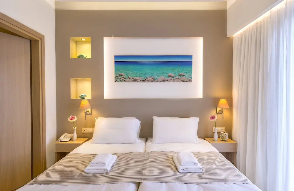 Leonidas Hotel & Apartments - Chambres