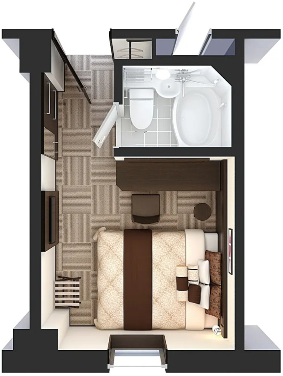 Kuretake Inn Premium Shizuokaekimae - Chambres