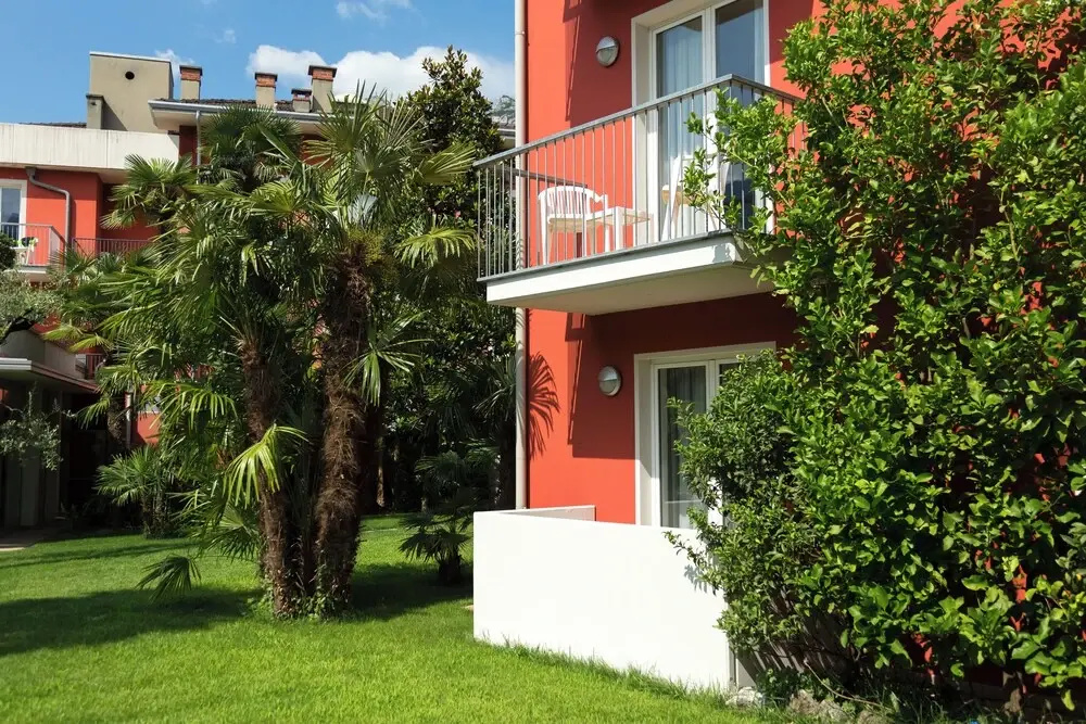 Standard Double room with balcony and with garden view (full double bed)