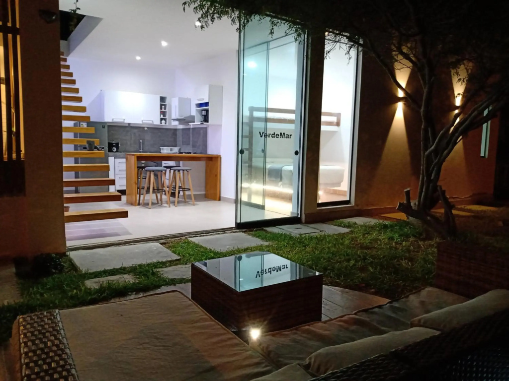 Hermoso Bungalow VerdeMar con Jacuzzi Frente al Mar