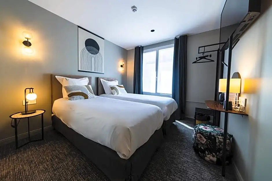 Hôtel Paulette Rouen centre NOUVEAU - Chambres