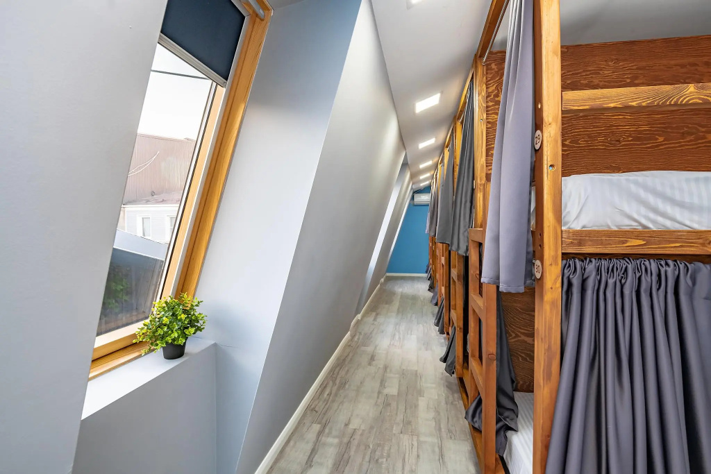 Bed in Dorm Attic (female dorm)