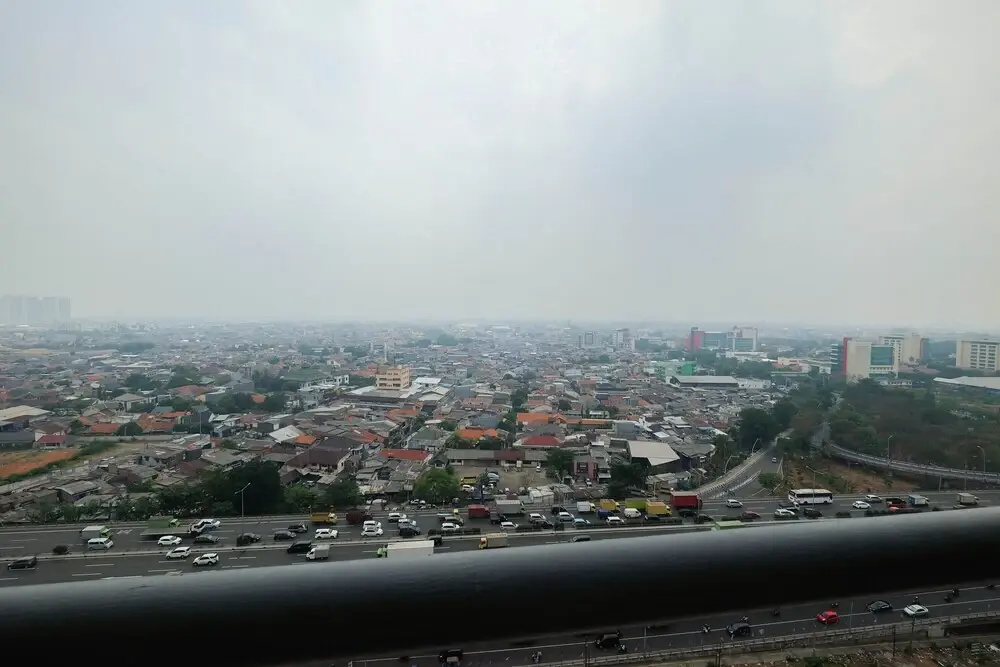 2BR at Green Pramuka Apartment with Mall Access