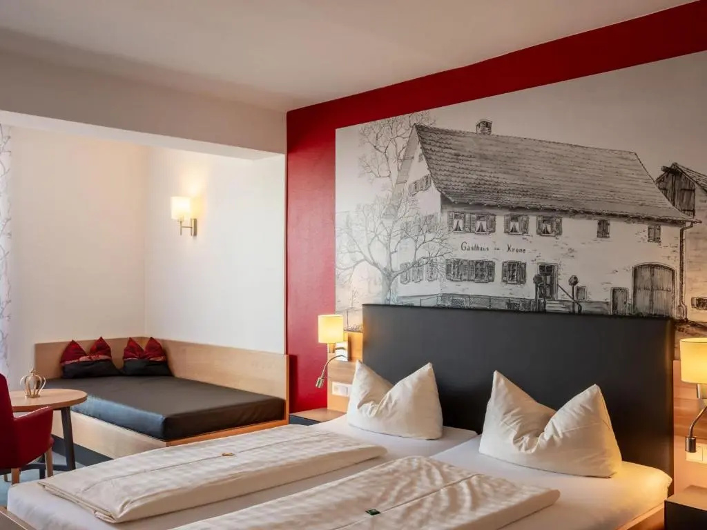 Hotel Gasthaus Krone - Chambres
