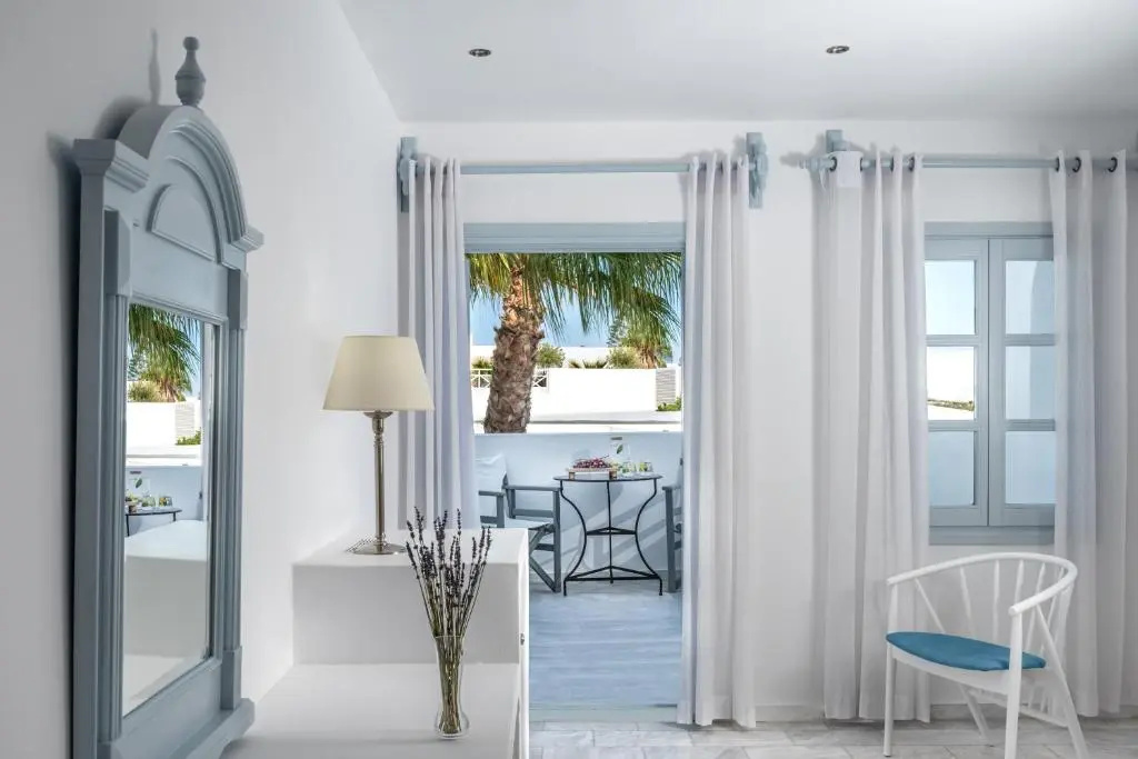 Santorini Kastelli Resort - Chambres