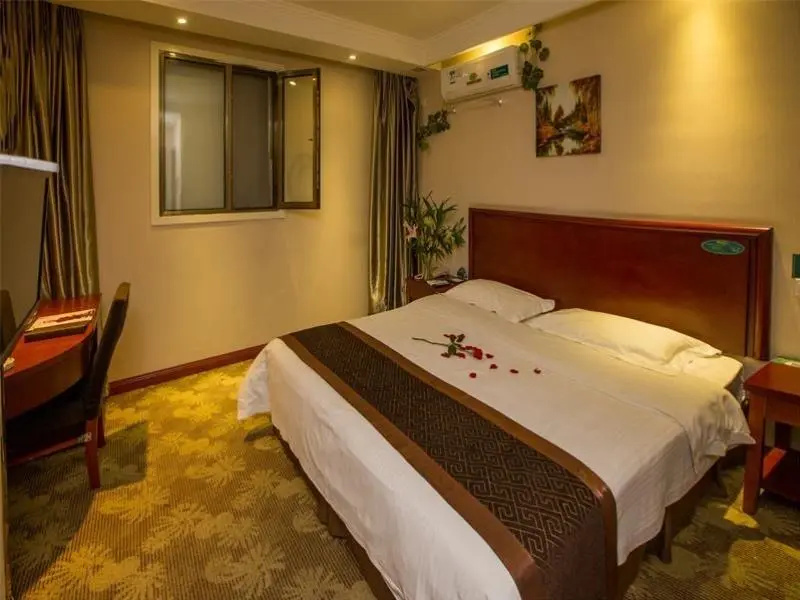 GreenTree Inn Anhui Hefei South High-speed Rail Station Fanhua Avenue Haiheng Express Hotel - Chambres
