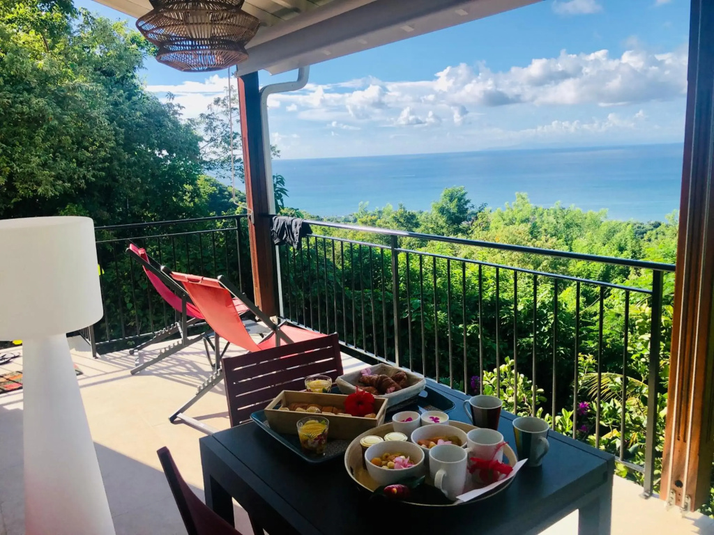 Magnifique Villa Bauhinia, Piscine vue mer