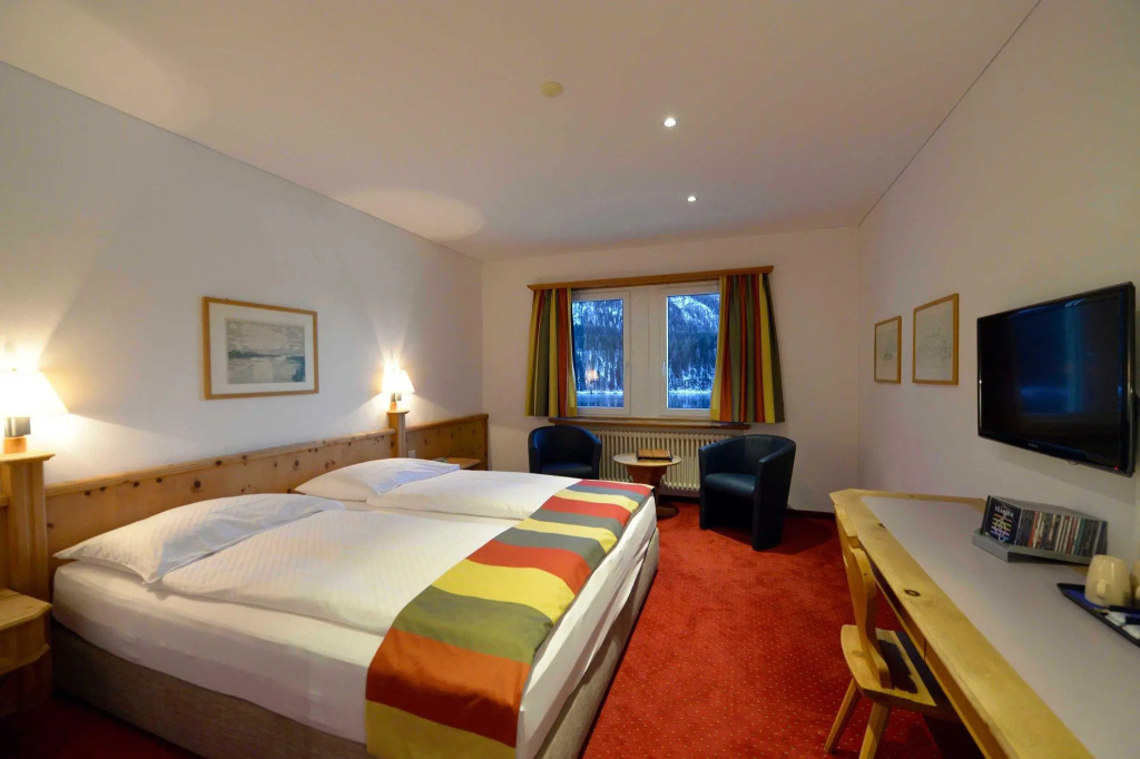 Standard Double room with lake view (full double bed)