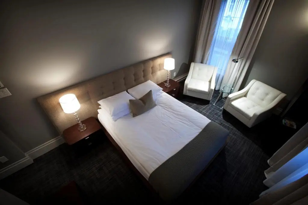 Le Pleasant Hôtel & Café - Chambres