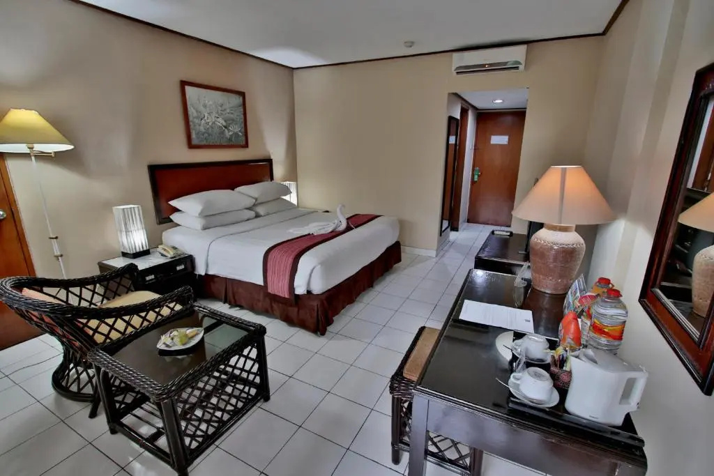 Standard Double room with garden view (full double bed)