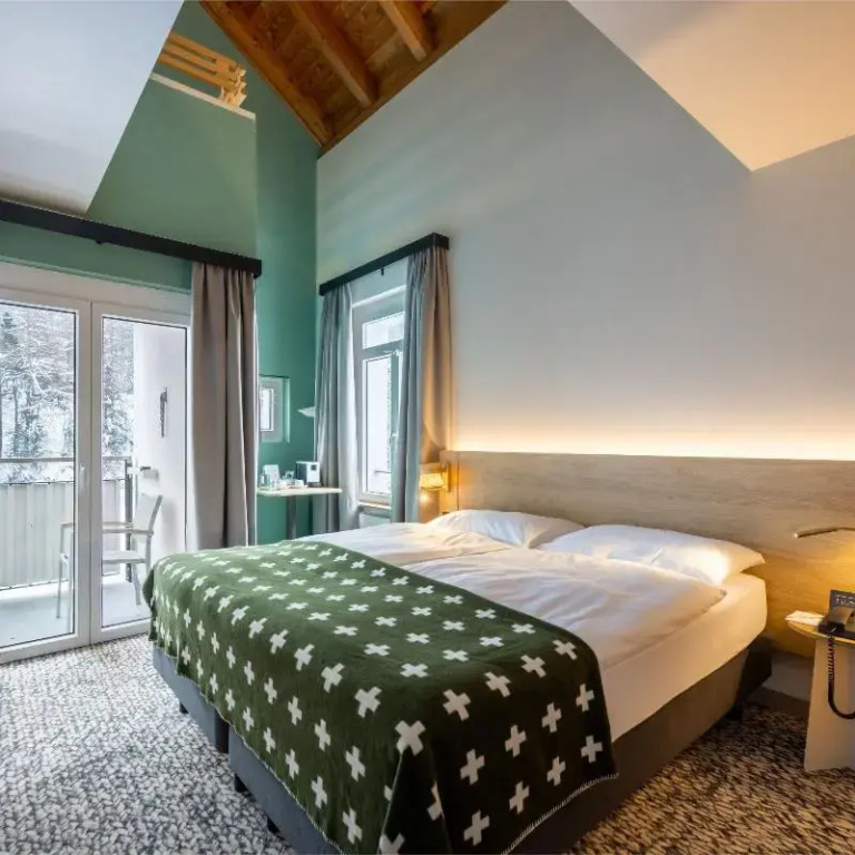 Standard Family Duplex room with balcony and with view