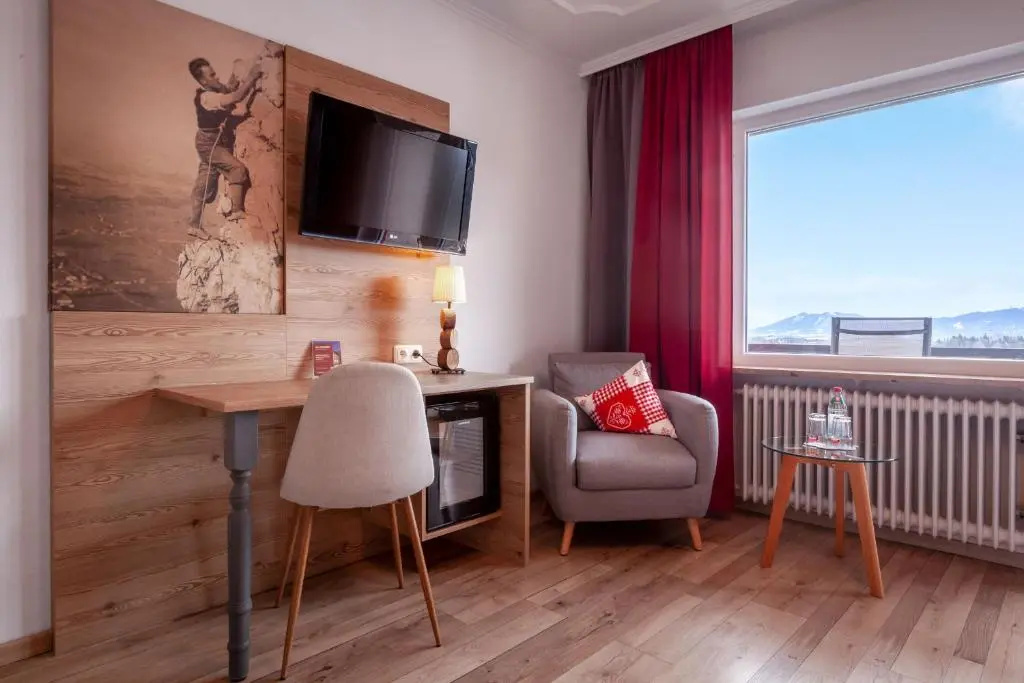 Standard Double room with mountain view (full double bed)