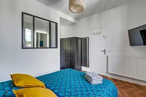 03 - Chambre confortable proche Paris et Transports avec TV WIFI — фото 2