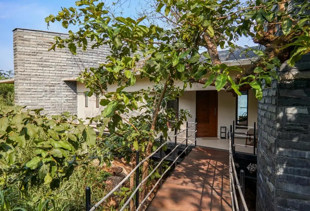 SaffronStays Yahvi Waters by Kosha Villas, Pawna - Pool Villa with Stunning Lake View