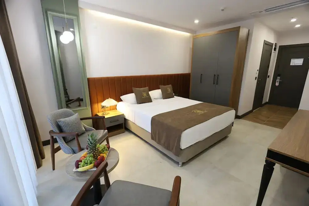 Deluxe Double room with city view (full double bed)