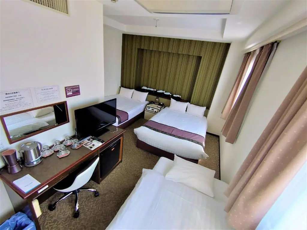 Hotel AreaOne Oita - Chambres