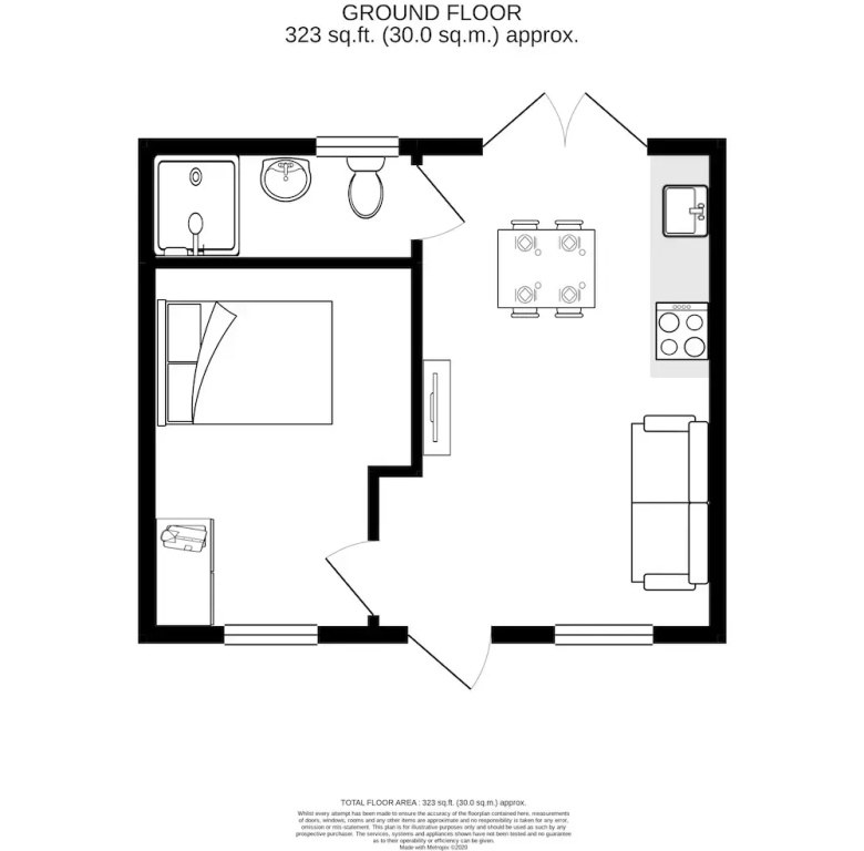 1 Bedroom Cottage