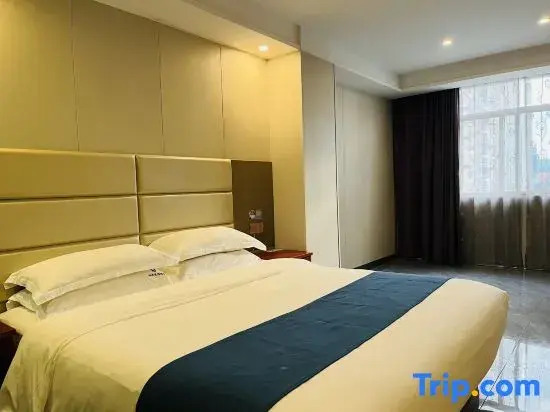Двухместный номер Standard с видом на город двуспальная кровать в Ai Qin Hai Hotel Chain