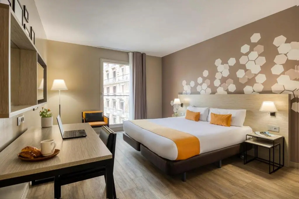 Citadines Ramblas Barcelona - Chambres
