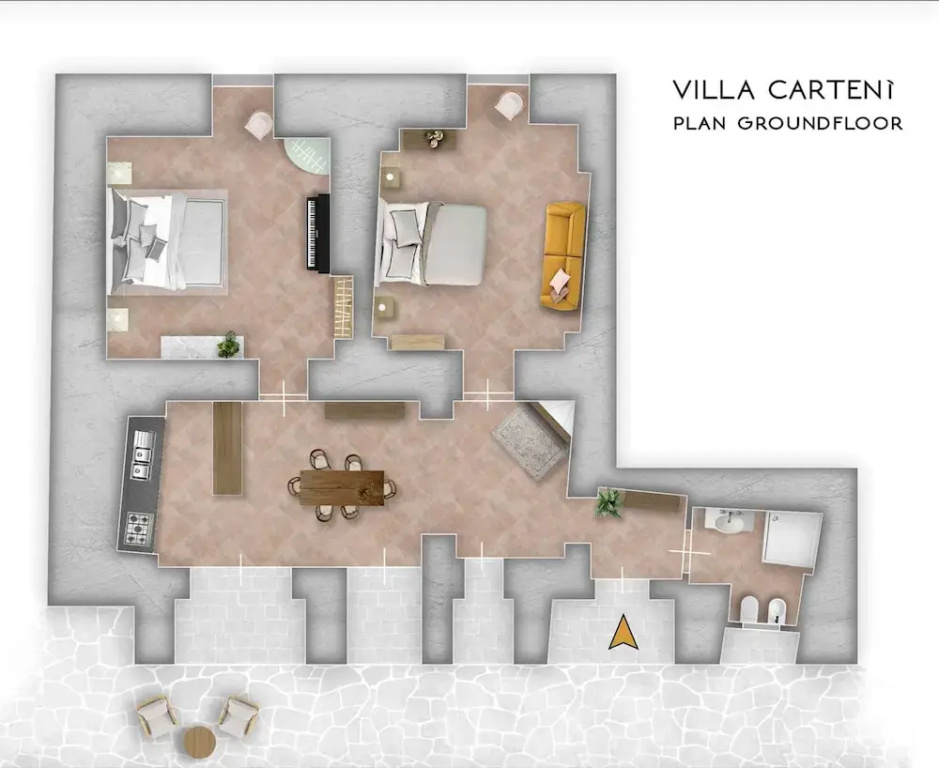 Villa Carteni in Massa Lubrense