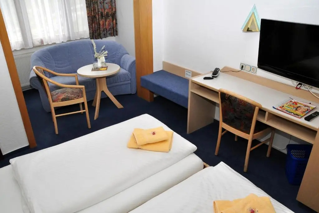 Hotel Am Hohen Schwarm - Chambres