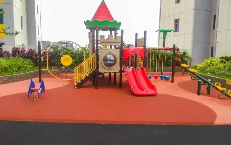 Homey and Warm 2BR at Springlake Summarecon Bekasi Apartment By Travelio