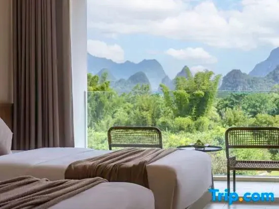 Standard Double room with balcony and with river view (twin beds)