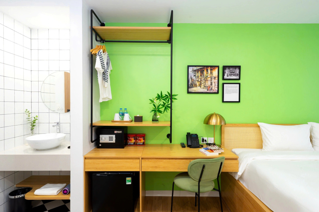 Deluxe Double room with city view (twin beds)