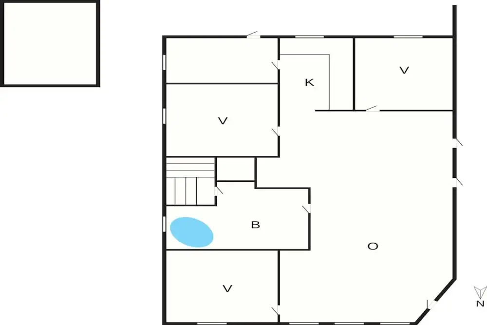 6 Person Holiday Home in Norre Nebel
