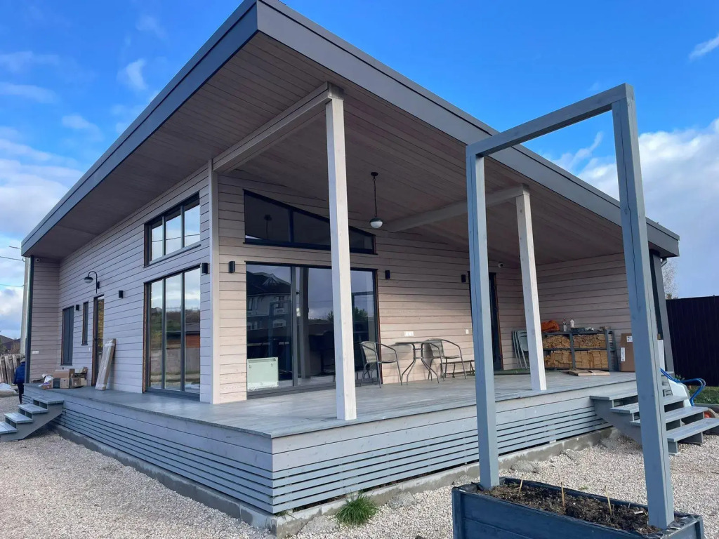 Коттедж с сауной и камином - фото 10