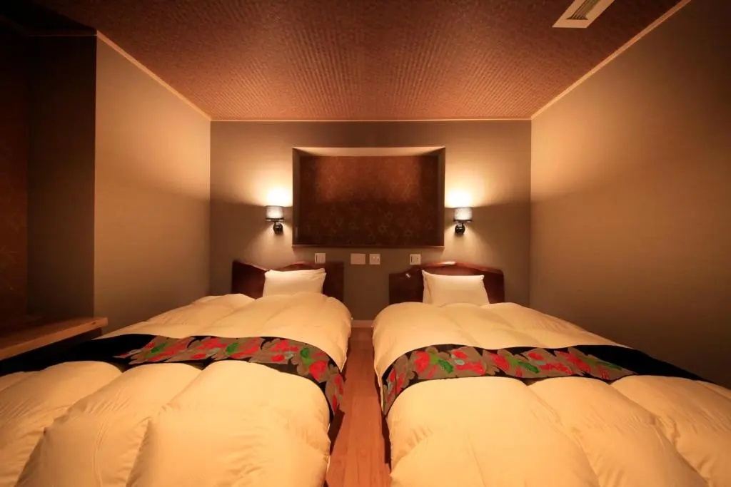 Tatami Area with Open-Air Bath Double Annex Adult Only (twin beds)